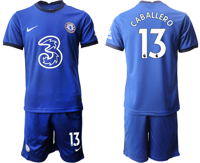 Men 2020-2021 club Chelsea home #13 blue Soccer Jerseys->chelsea jersey->Soccer Club Jersey